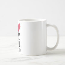 J'aime mon amie tasse