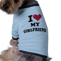 J'aime mon amie tee-shirt pour toutou
