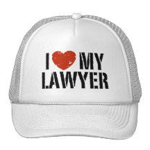 J'aime mon avocat casquette