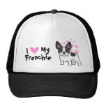 J'aime mon bouledogue français casquette de camionneur