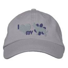 J'aime mon chapeau brodé par Picard de Berger (gri