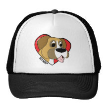 J'aime mon chapeau de boxeur casquettes de camionneur