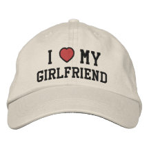 J'aime mon chapeau personnalisable casquette brodée