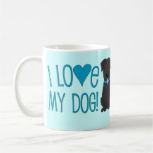 J'aime mon chien ! tasse à café