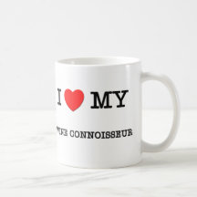 J'aime mon CONNAISSEUR de VIN Tasse