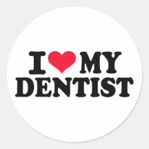 J'aime mon dentiste adhésifs
