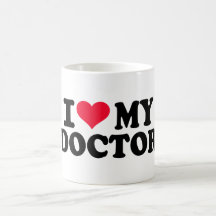 J'aime mon docteur mugs à café