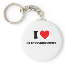 J'aime mon endocrinologue porte-clés