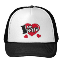 J'aime mon épouse casquettes de camionneur