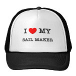 J'aime mon FABRICANT de VOILE Casquettes