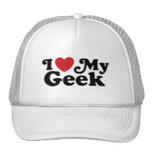 J'aime mon geek casquette