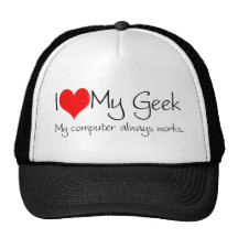J'aime mon geek casquette