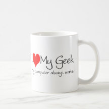 J'aime mon geek mugs