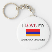 J'aime mon grand-papa arménien porte-clé
