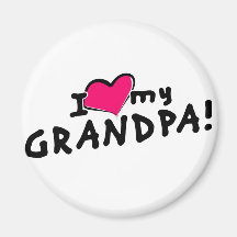 J'aime mon grand-papa ! magnets