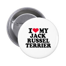 J'aime mon Jack Russel Terrier Pin's