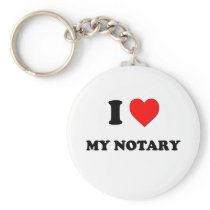 J'aime mon notaire porte-clés