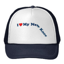 J'aime mon nouveau genou casquette de camionneur