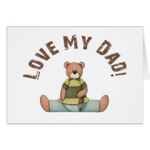 J'aime mon papa cartes