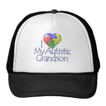 J'aime mon petit-fils autiste casquettes