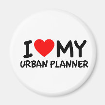 J'aime mon planificateur urbain aimant