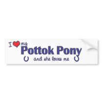 J'aime mon poney de Pottok (le poney femelle)