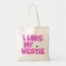 J'aime mon sac de Westie