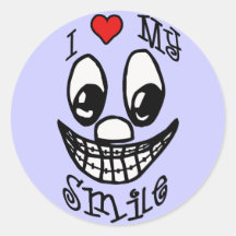 J'aime mon sourire adhésifs
