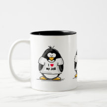 J'aime mon travail - je suis le patron tasses