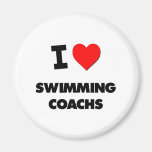 J'aime nager Coachs Magnets