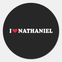 J'AIME NATHANIEL2 AUTOCOLLANTS