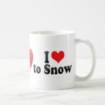 J'aime neiger tasse à café