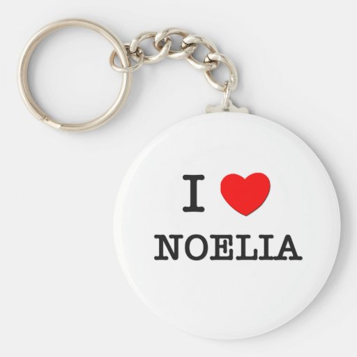 J'aime Noelia Porte-clef