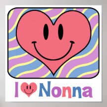 J'aime Nonna Affiches