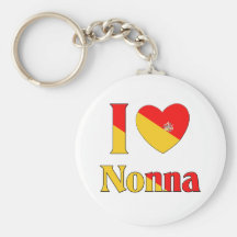 J'aime Nonna Porte-clé