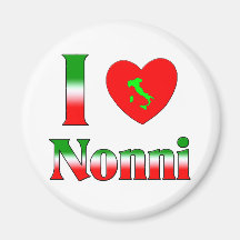J'aime Nonni Magnets Pour Réfrigérateur