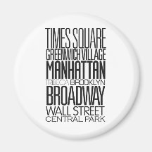 J'aime NY Aimants