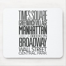 J'aime NY Tapis De Souris
