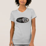 J'aime pi ovale t-shirts