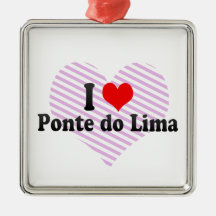 J'aime Ponte fais Lima, Portugal Ornement