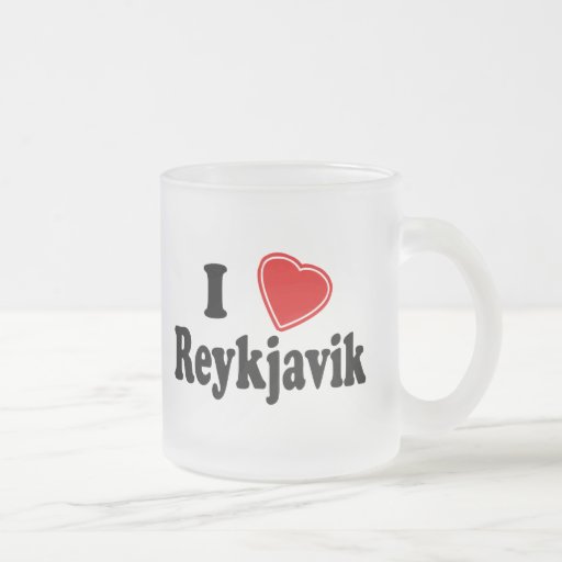 J'aime Reykjavik Mugs