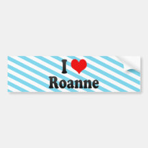 J'aime Roanne, France Adhésifs Pour Voiture