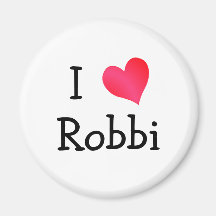 J'aime Robbi Aimant