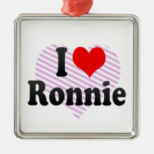 J'aime Ronnie Ornement