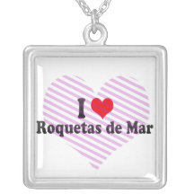 J'aime Roquetas De mars, Espagne Collier