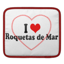 J'aime Roquetas De mars, Espagne Poches iPad