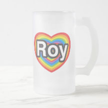 J'aime Roy. Je t'aime Roy. Coeur Mugs
