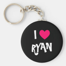 J'aime Ryan Porte-clef