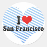 J'aime San Francisco Autocollant