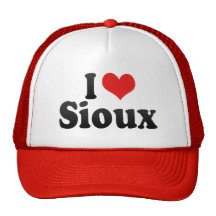 J'aime Sioux Casquettes De Camionneur